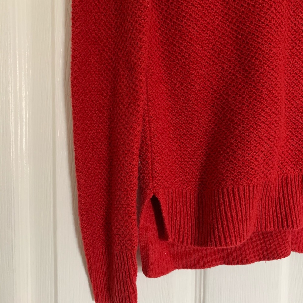 Madewell Red Button Back Sweater! - image 2